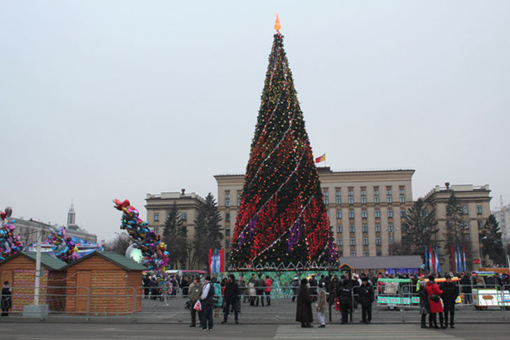 Воронеж, 31 декабря 2013 года. Фото с сайта ГУ МЧС России по Воронежской области